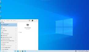 searching for device manager in windows 10