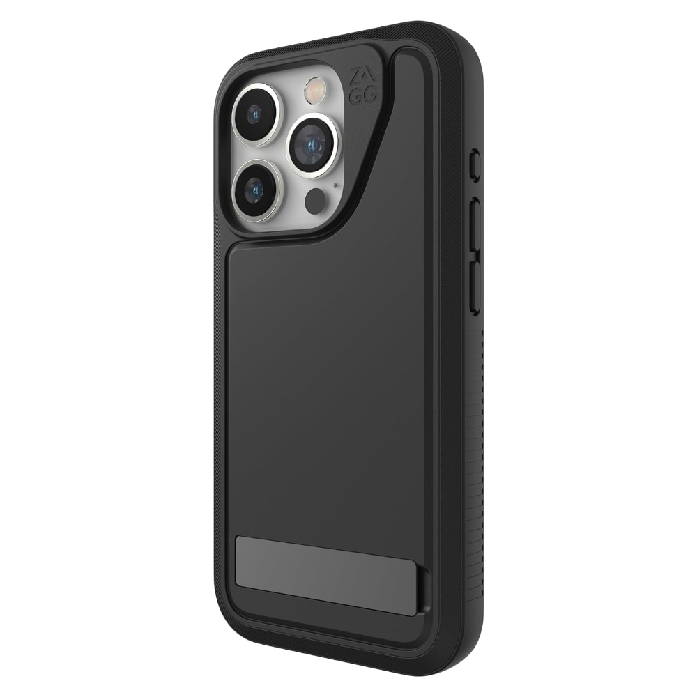 Spigen Magnetic Enzo Aramid Designed for iPhone 15 Pro Max Case,  [Military-Grade Protection] Compatible with MagSafe (2023) - Matte Black