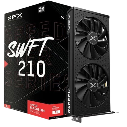XFX Speedster SWFT210 Radeon RX 7600 8GB GPU with box