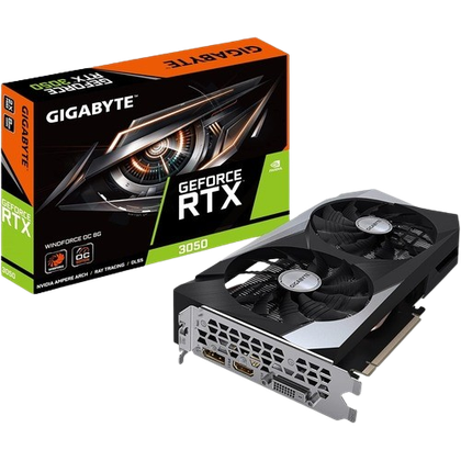 GIGABYTE RTX 3050 WINDFORCE OC GPU with box