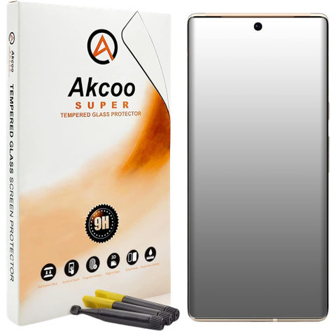 Akcoo Pixel 6 pro Matte Screen Protector with the tempered glass and the glue