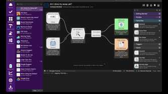 The Workflow feature in the Alfred app.