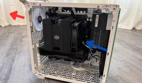 An image showing the cooler master air cooler airflow illustration.