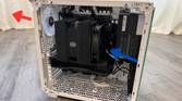 An image showing the cooler master air cooler airflow illustration.