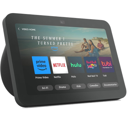 Image of the Echo Show 8 Gen-3 in Black