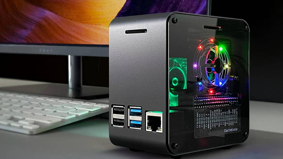 ElectroCookie Raspberry Pi 4 Case