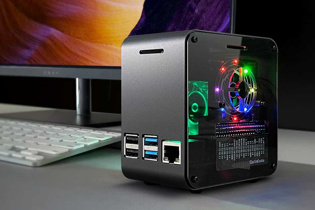 ElectroCookie Raspberry Pi 4 Case