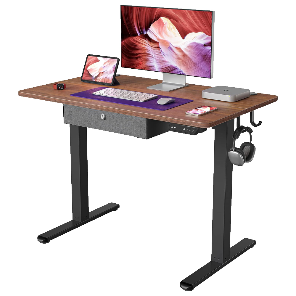 FlexiSpot E7 Electric 72 W Height Adjustable Standing Desk BambooWhite -  Office Depot