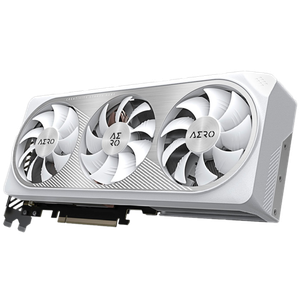 White render of Gigabyte GeForce RTX 4070 Ti AERO OC V2  graphics card
