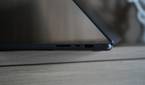 The right side of the MacBook Pro with HDMI, SD card and USB-C ports.