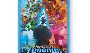 Cover art of Minecraft Legends Deluxe Edition for the Switch