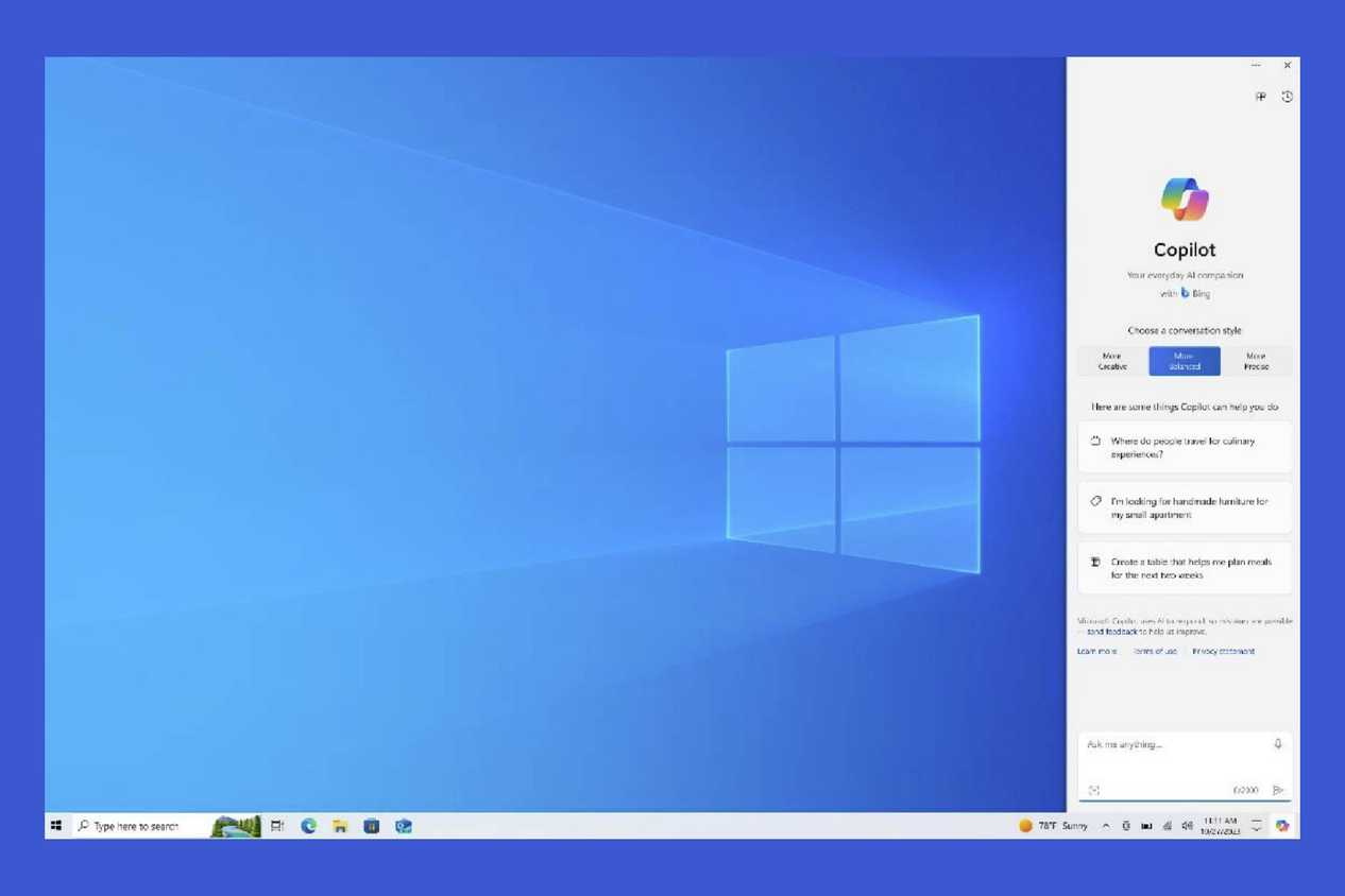 Copilot in Windows 10