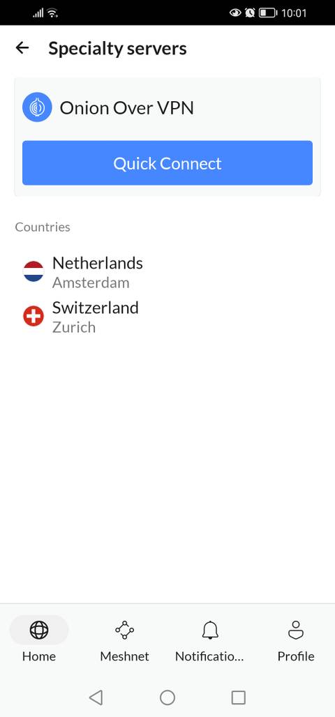 Using Onion over VPN on Android with NordVPN