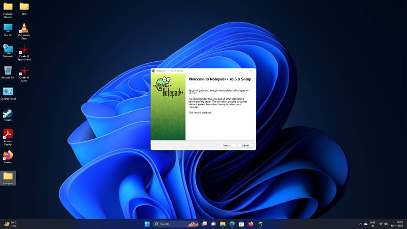 How to download Notepad++ in Windows