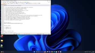 Notepad++ running on Windows