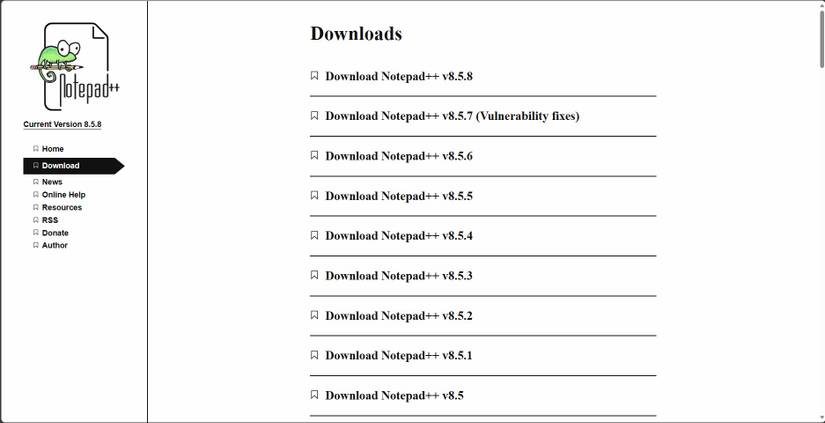 How to download Notepad++ in Windows