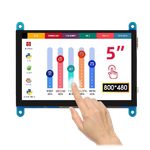 A transparent render of the ELECROW 5 inch Monitor