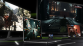 An image of various devices running the Nvidia GeForce Now service