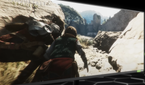 An image of a widescreen monitor running Nvidia GeForce Now