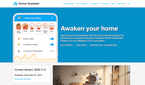A screenshot of the Home Assistant website