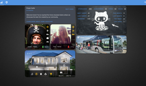 An example Home Assistant Dashboard.