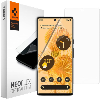 Spigen_NeoFlex_for_Pixel_6_Pro seen with the box