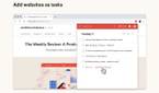 Adding items to ToDoist in the browser