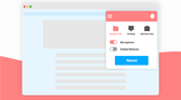 The microphone and webcam feature in Screencastify