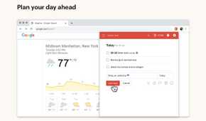 ToDoist showing completing lists from the browser