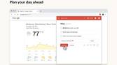 ToDoist showing completing lists from the browser