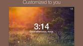 The momentum extension in Chrome showing a good afternoon message