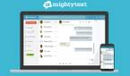 The main mightytext extension page