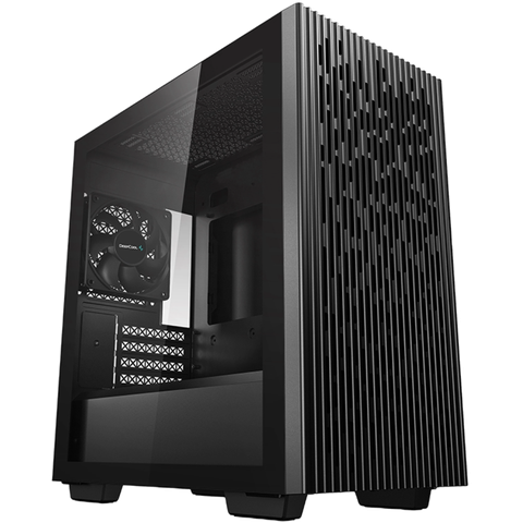 black deepcool matrexx 40 matx pc case