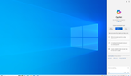 Screenshot of a Windows 10 desktop with Copilot open