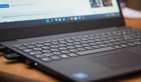 Laptop running Windows