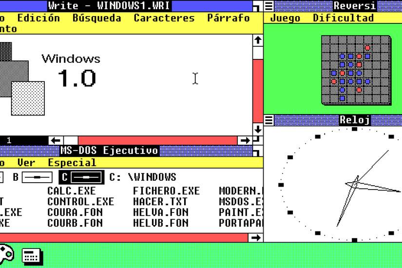Windows First Model 40 years ago today, Microsoft announced Windows 1.0