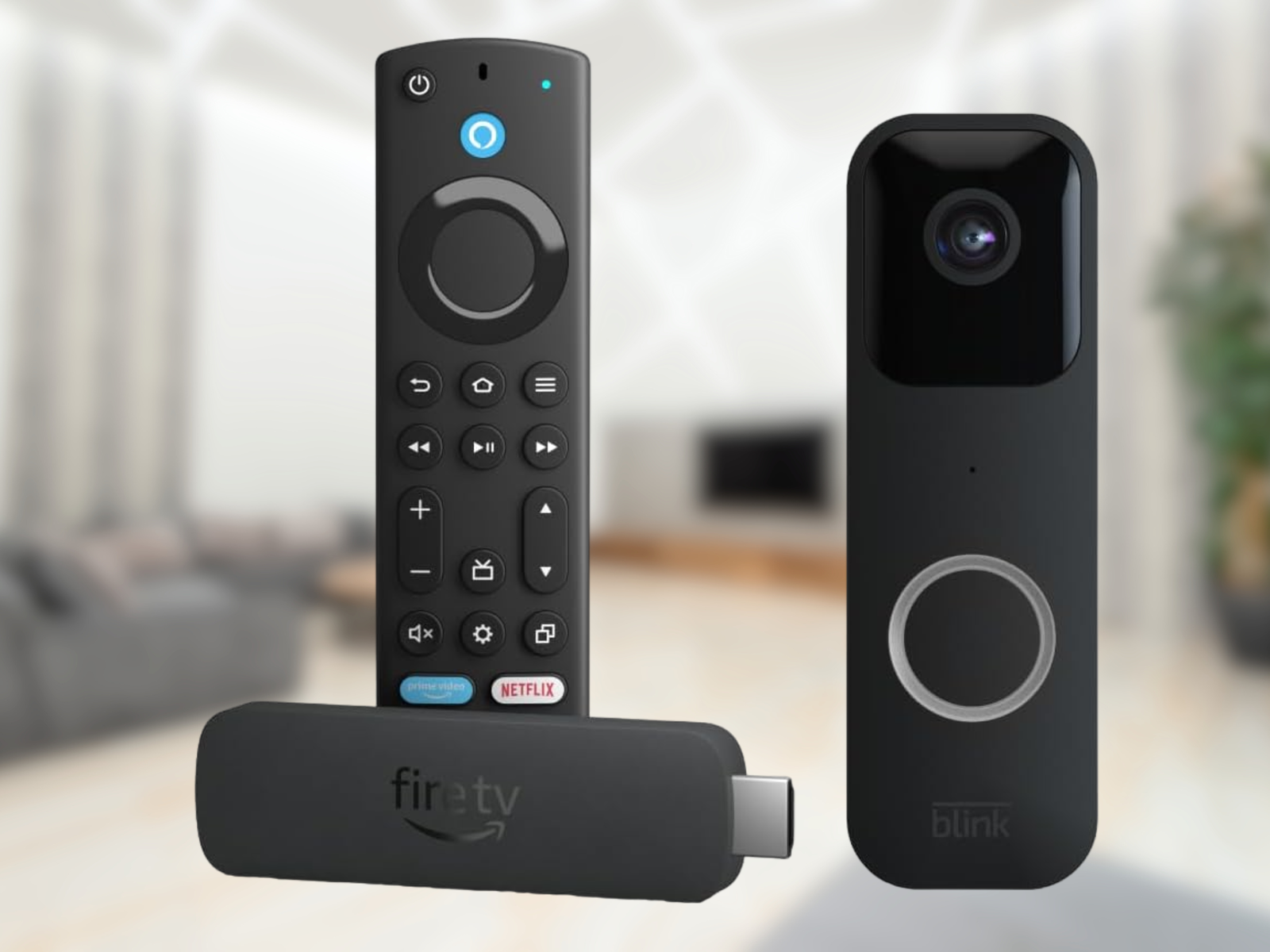 Fire TV Stick 4K Max and Blink Video Doorbell bundle now 46% off