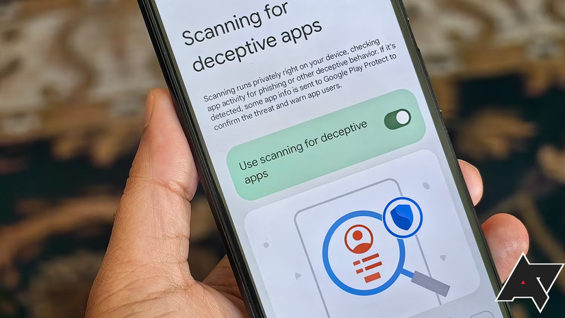 Android 14 QPR2 Beta 2 deceptive apps screen on a Google Pixel