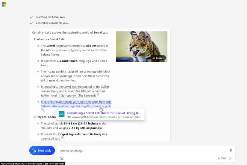 OpenAI sourcing its information