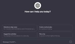 ChatGPT's web client