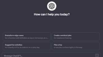 ChatGPT's web client