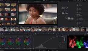 DaVinci Resolve color adjustment settings