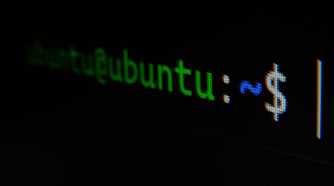 An offset image of the Ubuntu Server Command Prompt