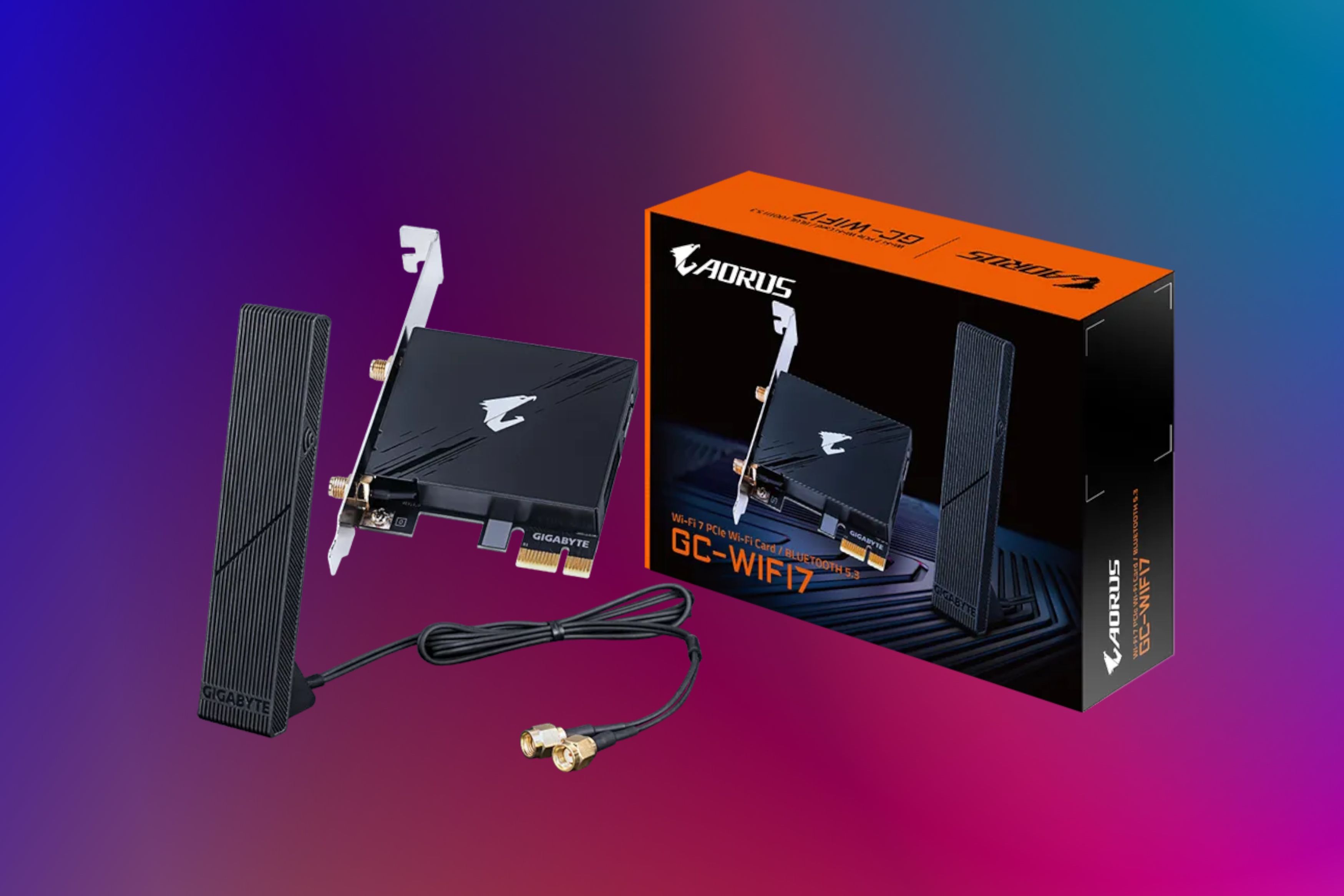 Gigabyte is releasing a PCIe Wi-Fi 7 network card to help Gigabyte is releasing a PCIe Wi-Fi 7 network card to help