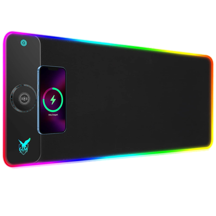 GIM Wireless Charging RGB Mousepad