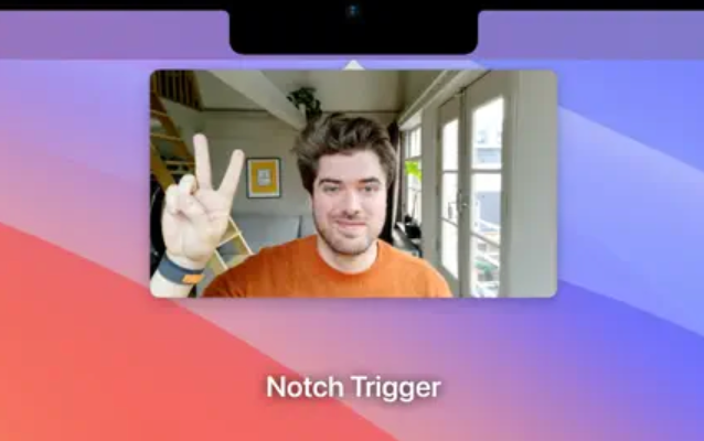 The notch trigger for HandMirror.