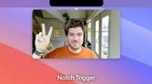 The notch trigger for HandMirror.