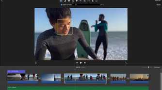 editing cinematic video on iMovie by changing the subject focus