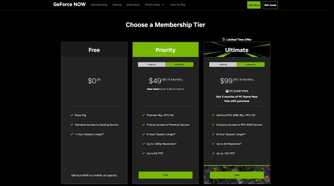 GeForce Now's pricing plans