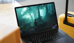 game running on a MacBook Pro m3 max